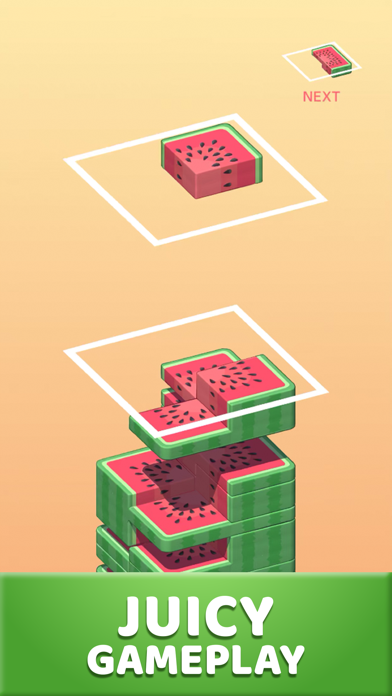 Screenshot #1 pour Juicy Stack - 3D Tile Puzzlе