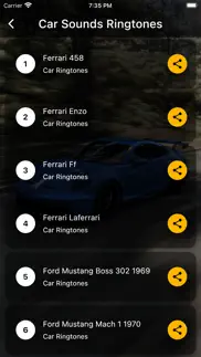 car sounds ringtones iphone screenshot 3