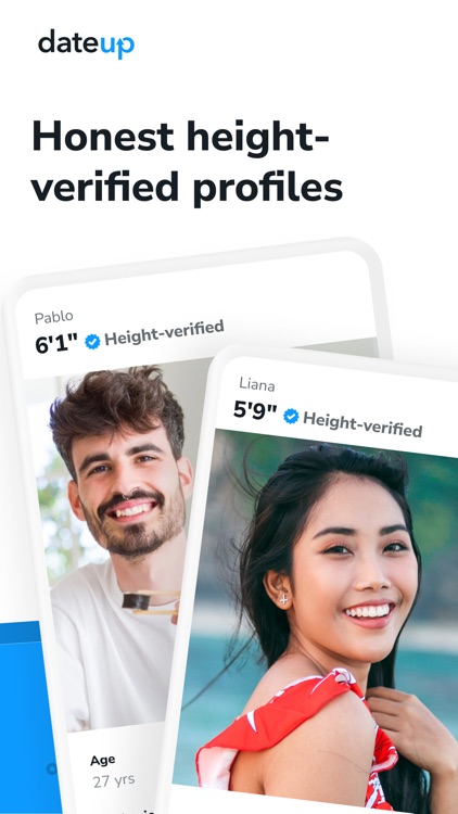 DateUp - Tall Dating Made Easy screenshot-4