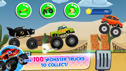 Monster Trucks Kids Racing Game screenshot 2