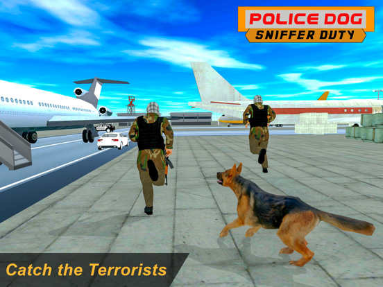 Police Sniffer Dog Duty Game iPad app afbeelding 3