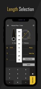 Metal Weight Calculator - MWC screenshot #4 for iPhone