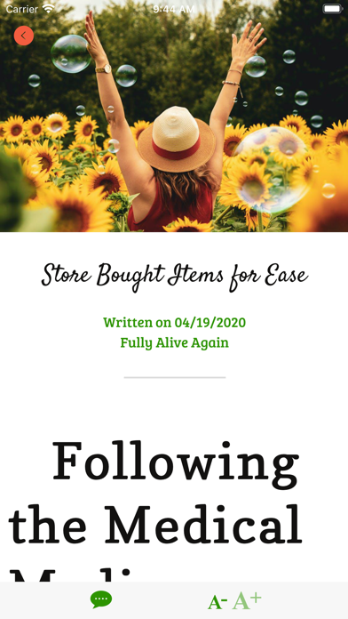 Fully Alive Again:  MM Recipes Screenshot