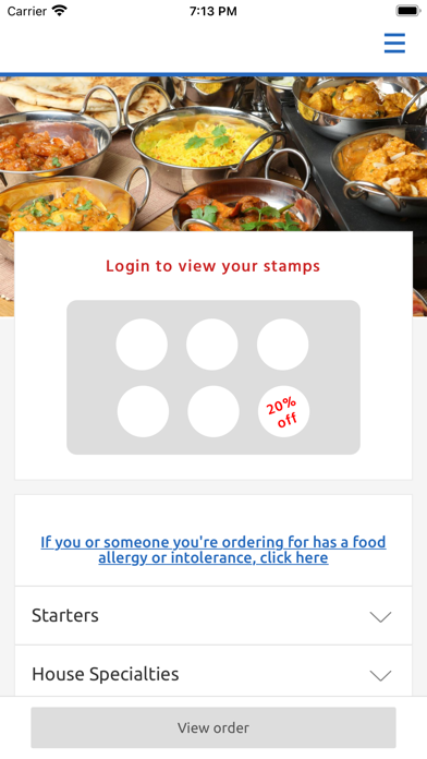 Shuma Indian takeaway, West Screenshot