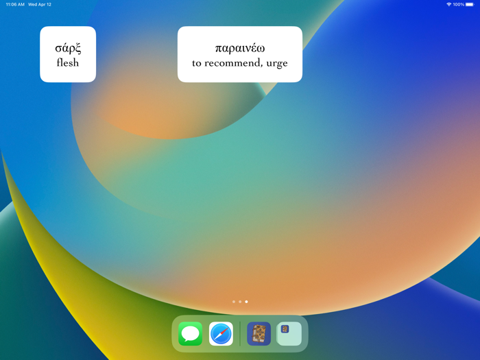 Pocket Greek Dictionary