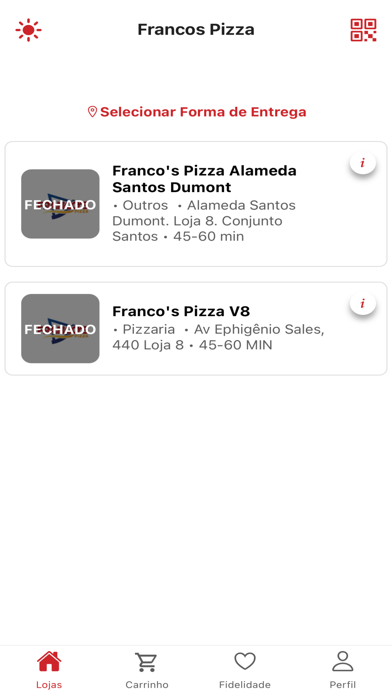 Franco's Pizza Screenshot