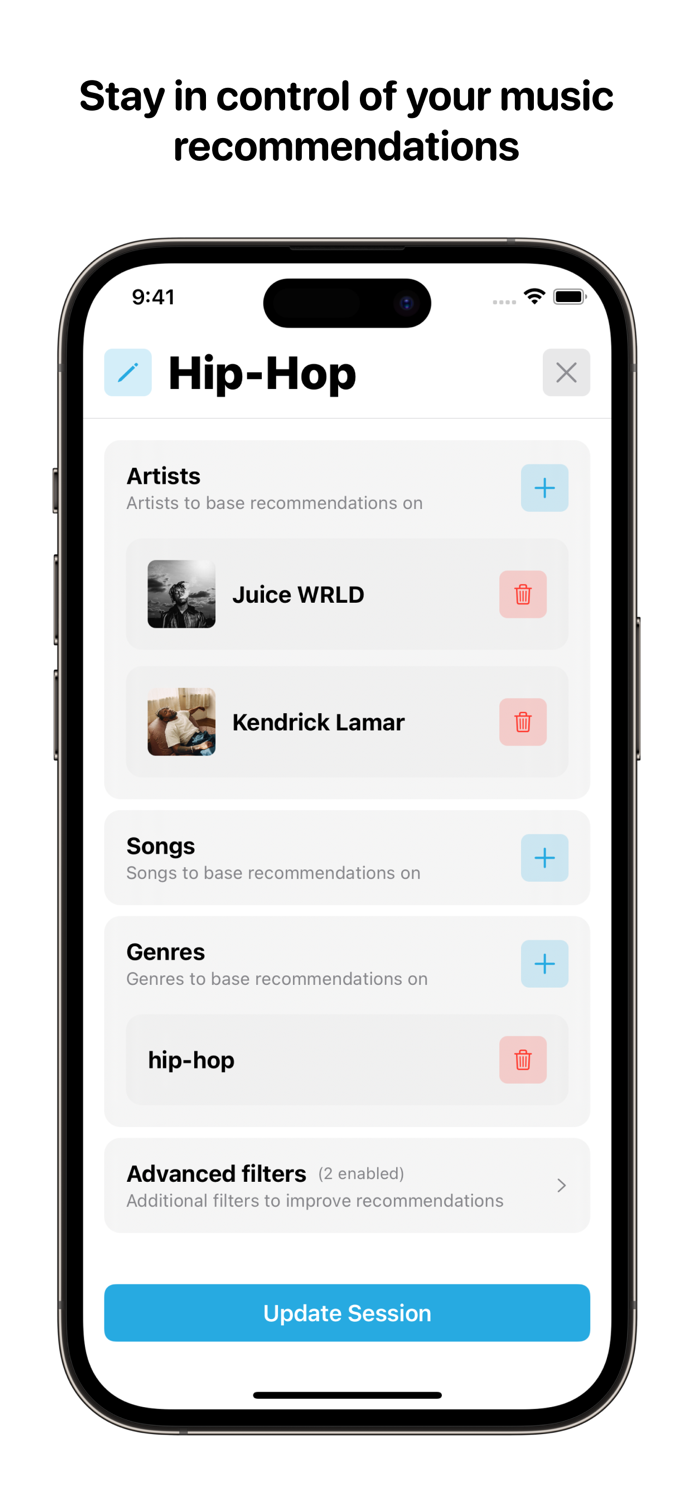 SongSwipe AI Playlist Maker