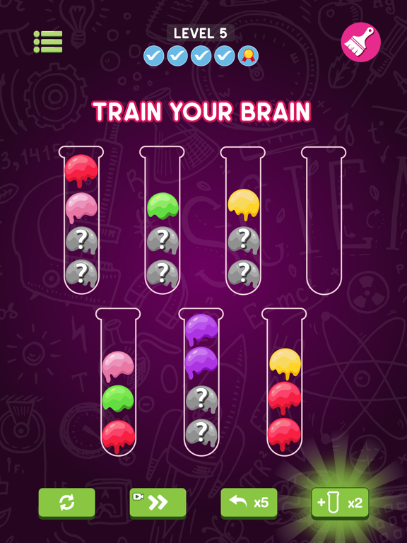 Emoji Puzzle Sort: Brain Game iPad screenshot