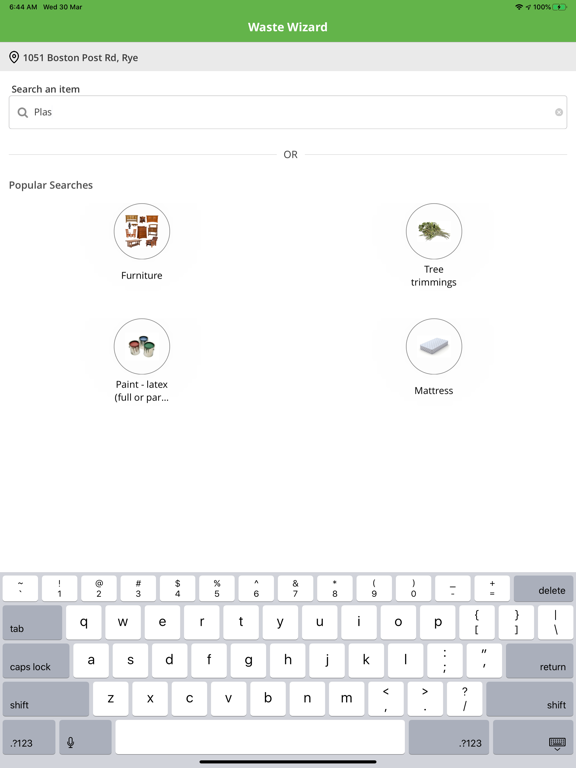 Rye Sanitation and Recycling iPad screenshot 4 - Reference app