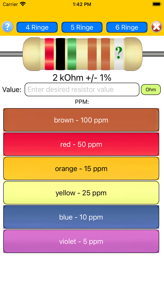 #4. Resistor-Converter (iOS) 由: Gerhard Lentschik