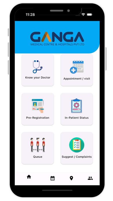 Ganga Hospital Screenshot