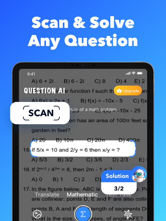Question AI ：TutorandMath Helper