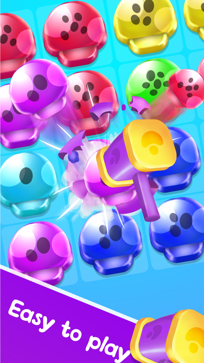 Mushroom Merge Puzzle