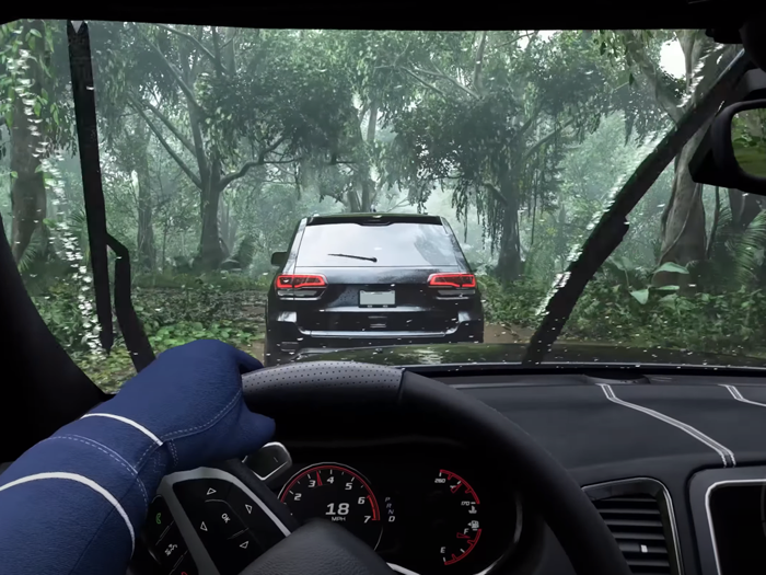 Offroad JeepDriving Simulator