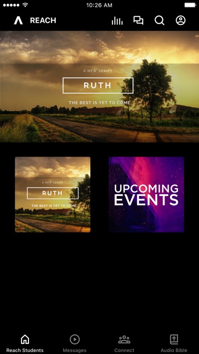 REACH Student Ministries Screenshot