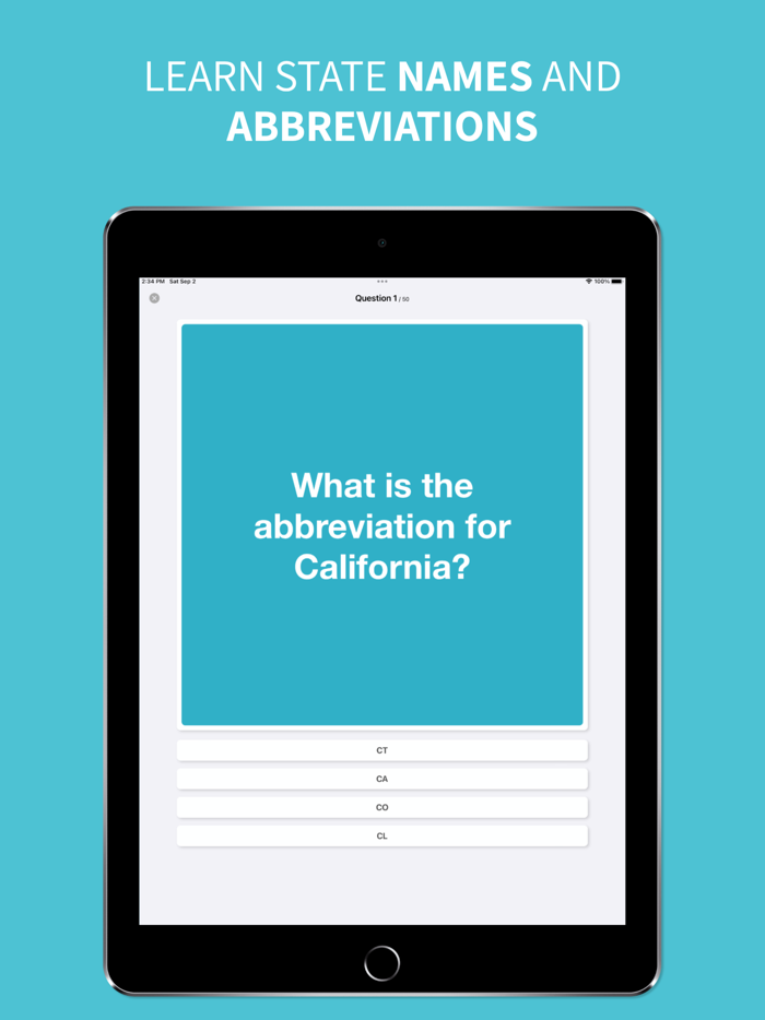 States - Flashcards and Quiz
