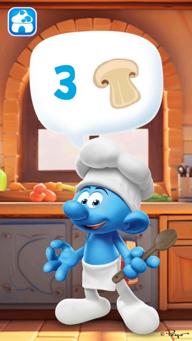The Smurfs - Educational Games Screenshot