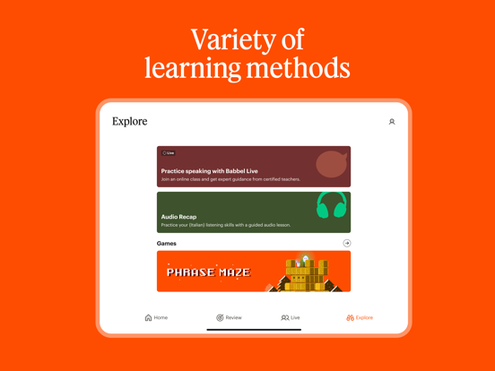 Babbel - Language Learning iPad app afbeelding 5