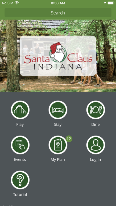 Santa Claus, Ind., Area Screenshot