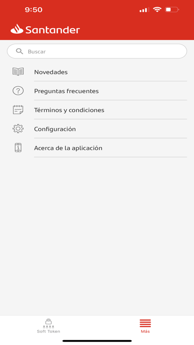 Santander Token Colombia Screenshot
