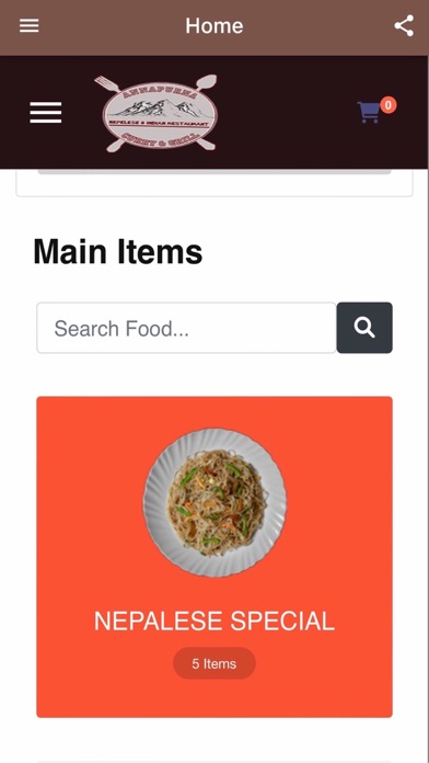Annapurna Curry Grill Screenshot