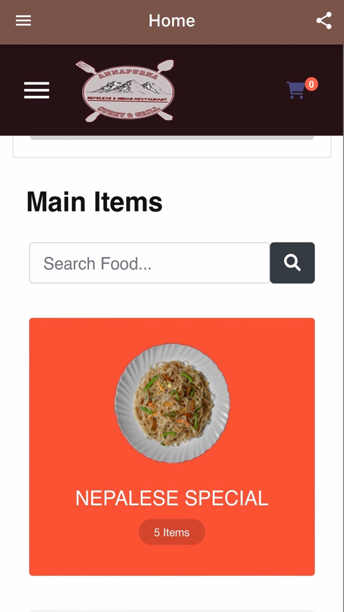 Annapurna Curry Grill