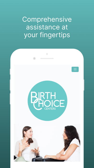 Birth Choice Centers Screenshot