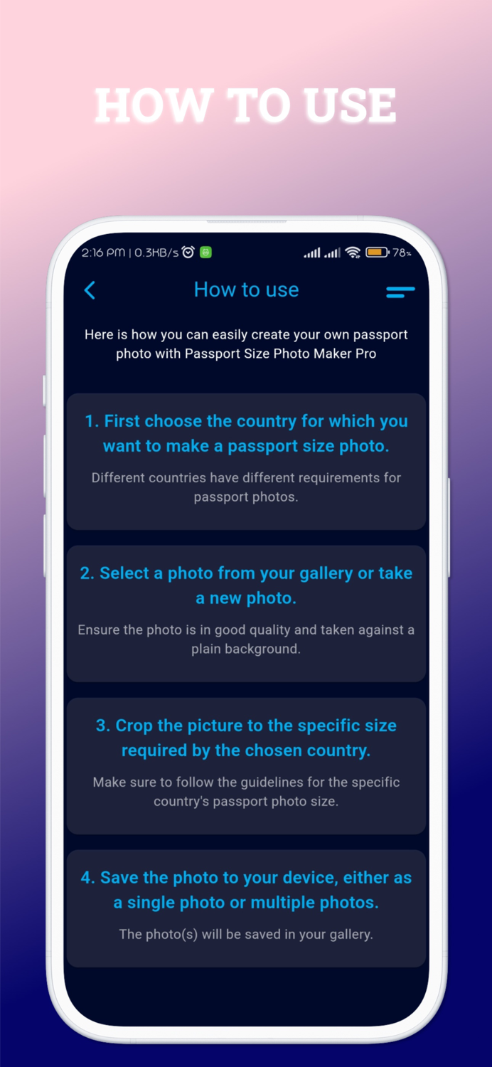 Passport Size Photo Maker Pro