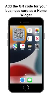 bizcard widget iphone screenshot 2