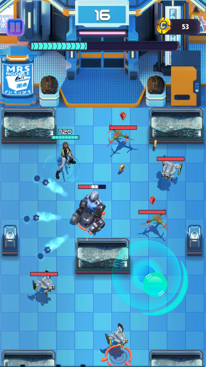 Cyber Punk Hero Roguelike RPG