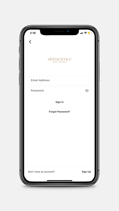SkinScience Med Spa Screenshot