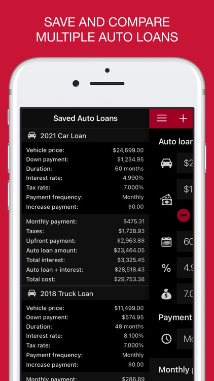 Auto Loan Calculator + screenshot-3