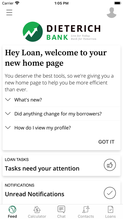 Dieterich Bank Mortgage Screenshot