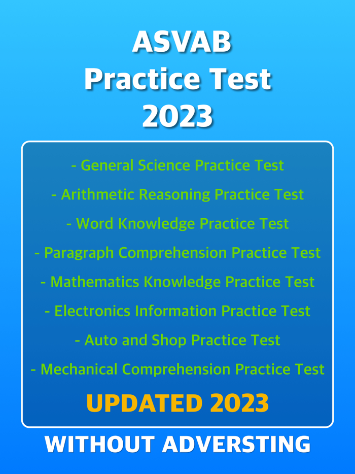 ASVAB Prep Exam 2023