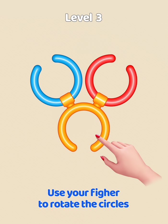 Rotate Ring - Unlock Circle 3D