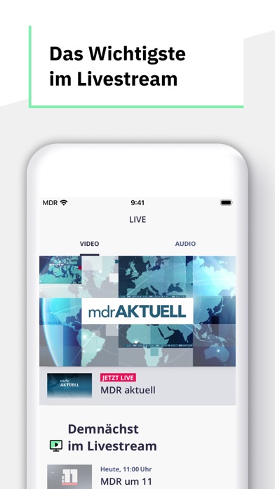 MDR AKTUELL - Nachrichten Screenshot