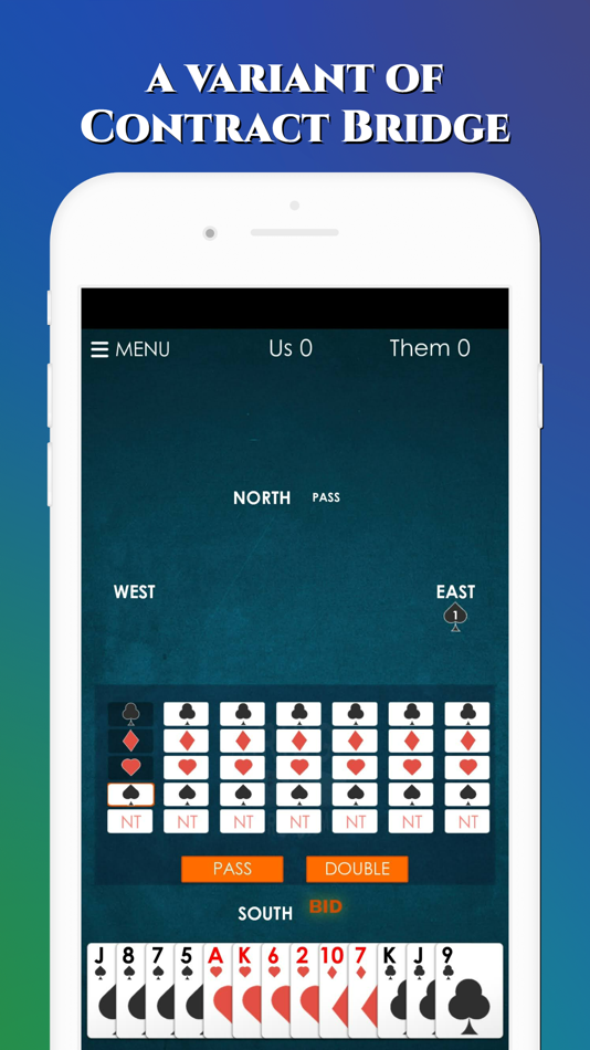 #2. Bridge Card Game (iOS) 由: APPZITTER TECHNOLOGIES LLP