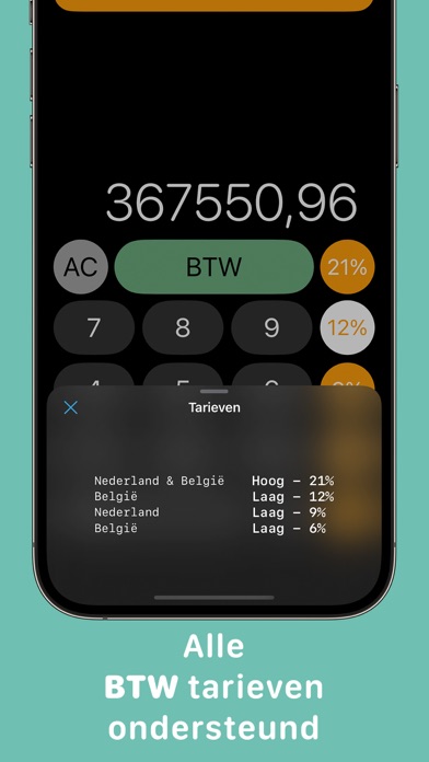 BTW Pro - BTW Rekenmachine screenshot 3