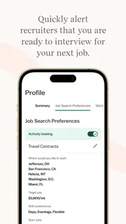 vivian - find healthcare jobs iphone screenshot 4
