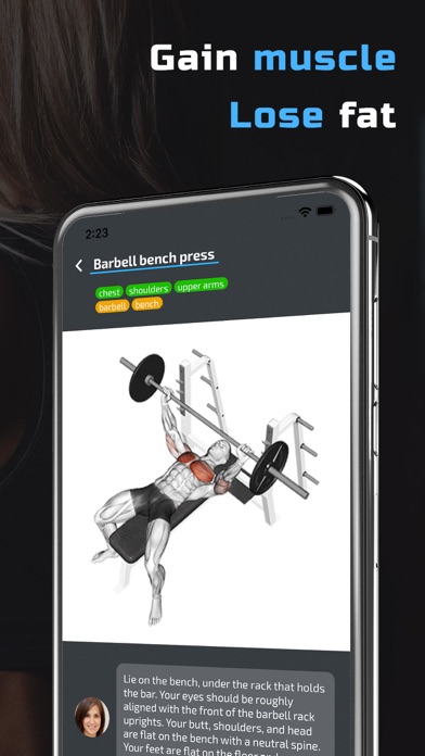 Workout planner. Home & Gym Screenshot