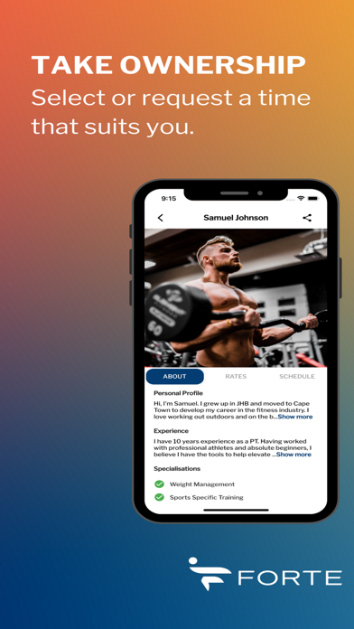 Forte App Screenshot