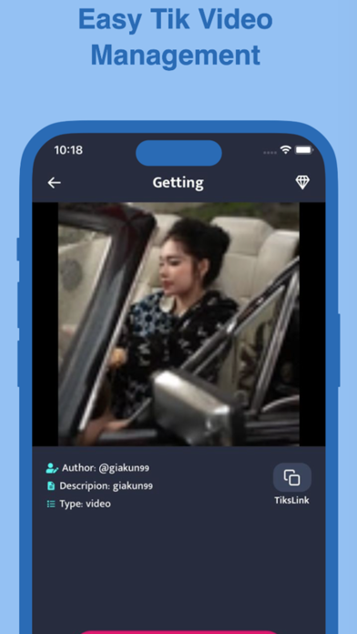 TikSaver: SnapTik Bookmarks Screenshot