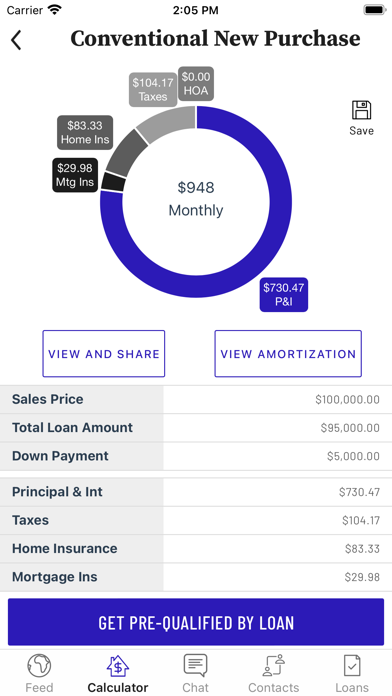 Vybe Mortgage Screenshot