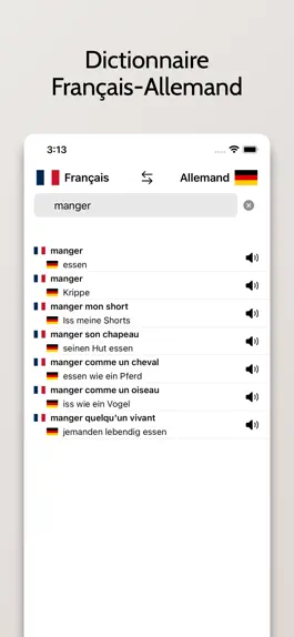 Game screenshot Dictionnaire Allemand/Français mod apk