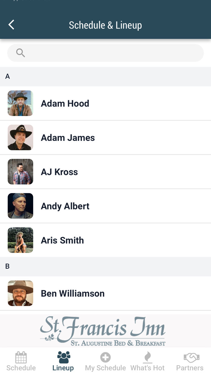 St Augustine Songwriters Fest