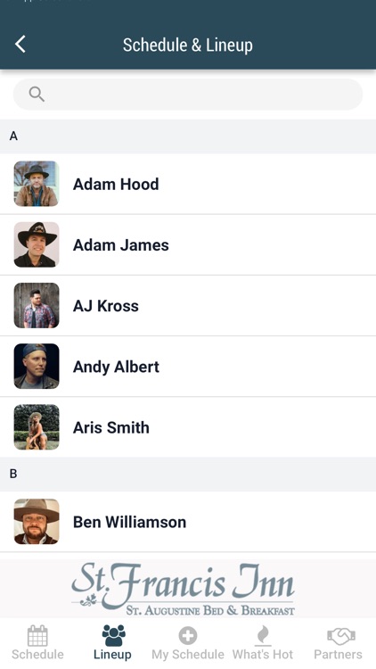 St Augustine Songwriters Fest