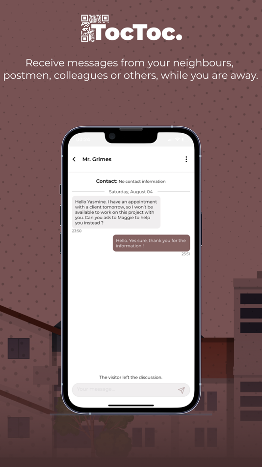 #4. TocToc QR (iOS) 由: Alexandre Parjouet