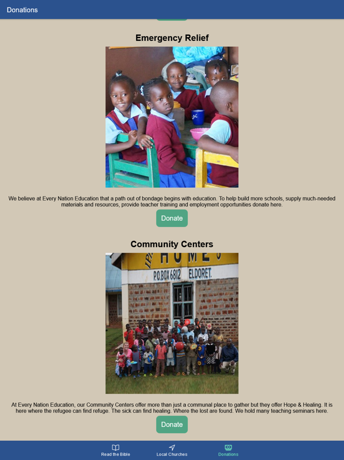 Every Nation Education App