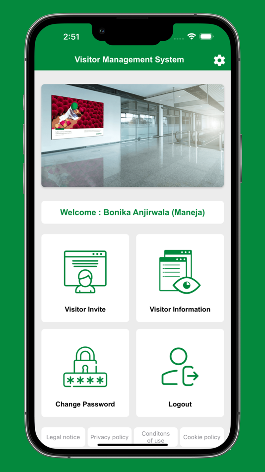 #1. VMS-Visitor Management System (iOS) 由: S M Techno Consultant