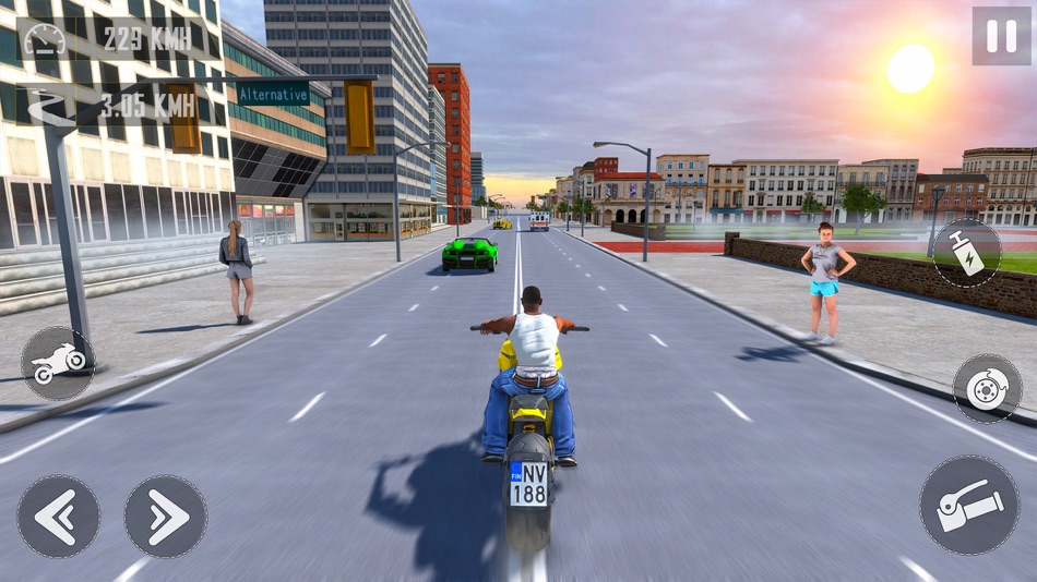 #5. Racing Rider: Moto Bike Games (iOS) Bởi: SPIRIT APPS